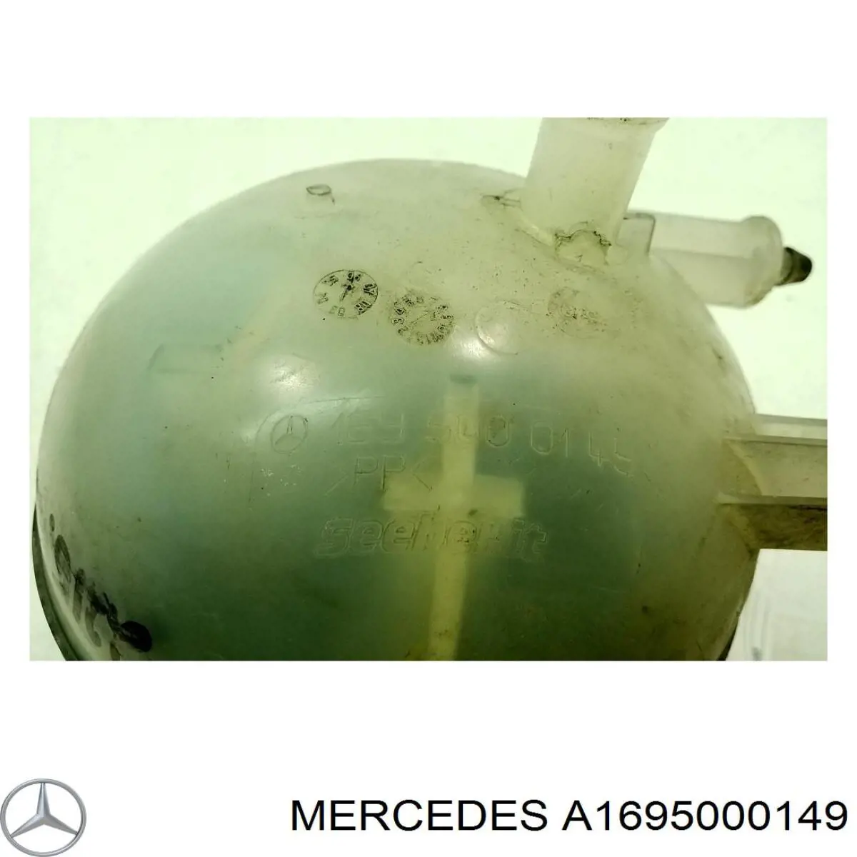 A1695000149 Mercedes Tanque de expansão do sistema de esfriamento