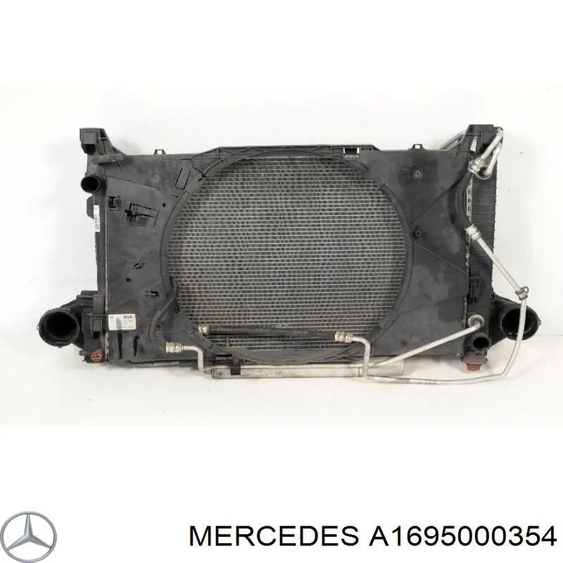 Radiador de aparelho de ar condicionado Mercedes A1695000354 preço, a partir de 78,32 USD