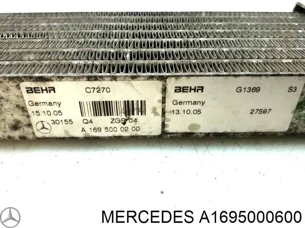 Compre A1695000600 Mercedes Radiador de esfriamento, Caixa Automática de Mudança