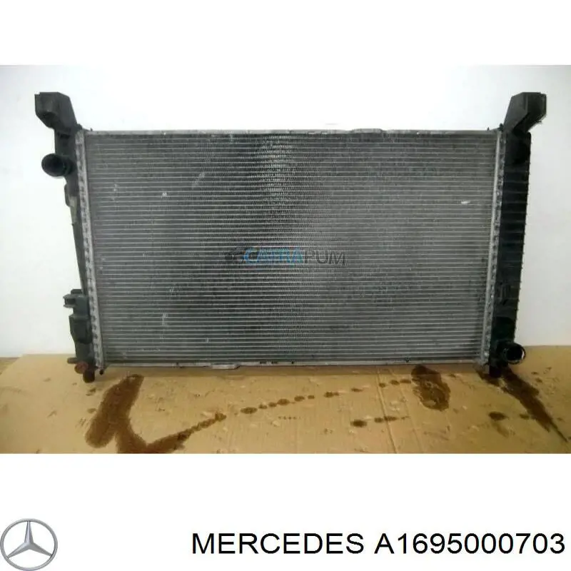 Radiador de esfriamento de motor Mercedes A1695000703 preço, a partir de 126,59 USD
