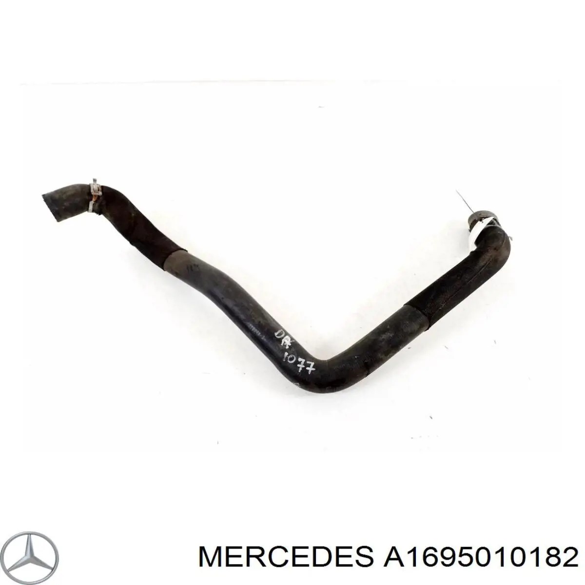 A1695010182 Mercedes Mangueira (cano derivado) inferior do radiador de esfriamento