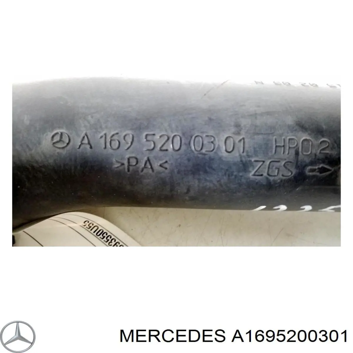 Compre A1695200301 Mercedes Mangueira (cano derivado) de intercooler