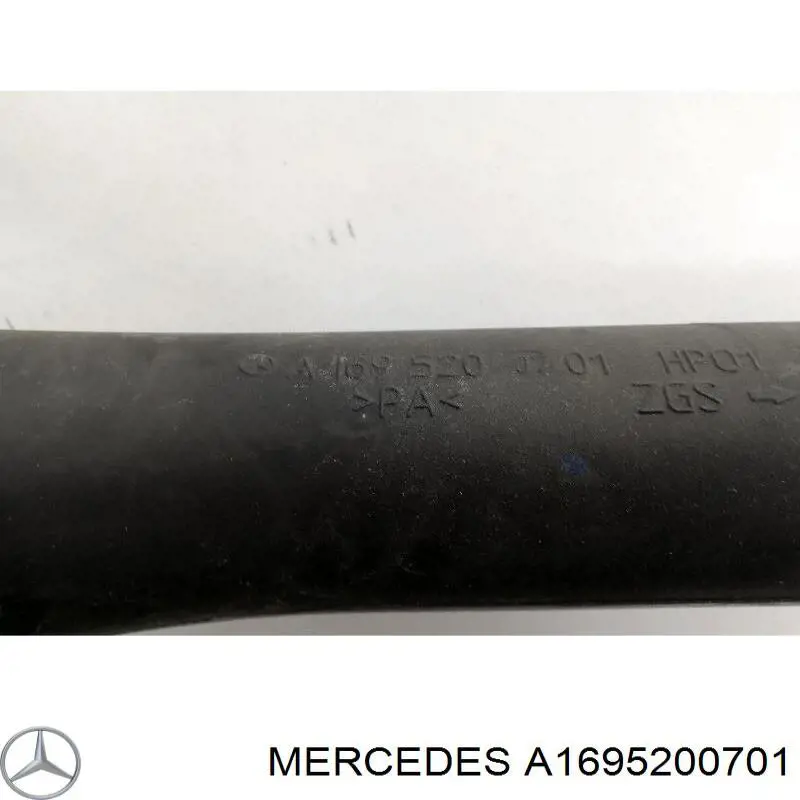Compre A1695200701 Mercedes Mangueira (cano derivado) de intercooler