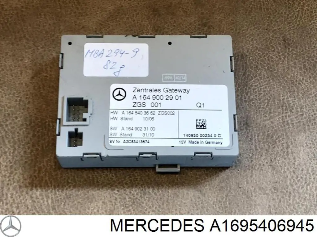 A1695406945 Mercedes Unidade de controlo do fecho central