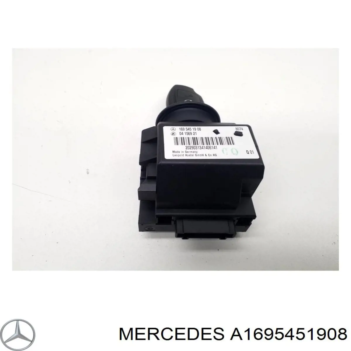 Fecho de ignição A1695451908 Mercedes