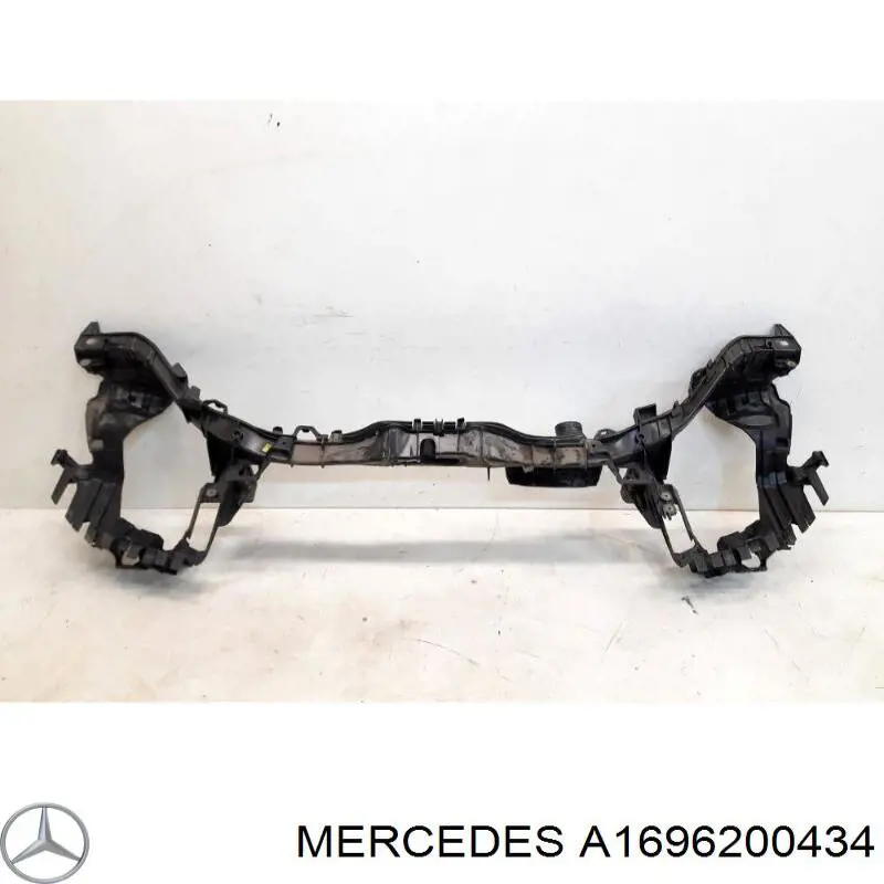 A1696200434 Mercedes Suporte do radiador montado (painel de montagem de fixação das luzes)