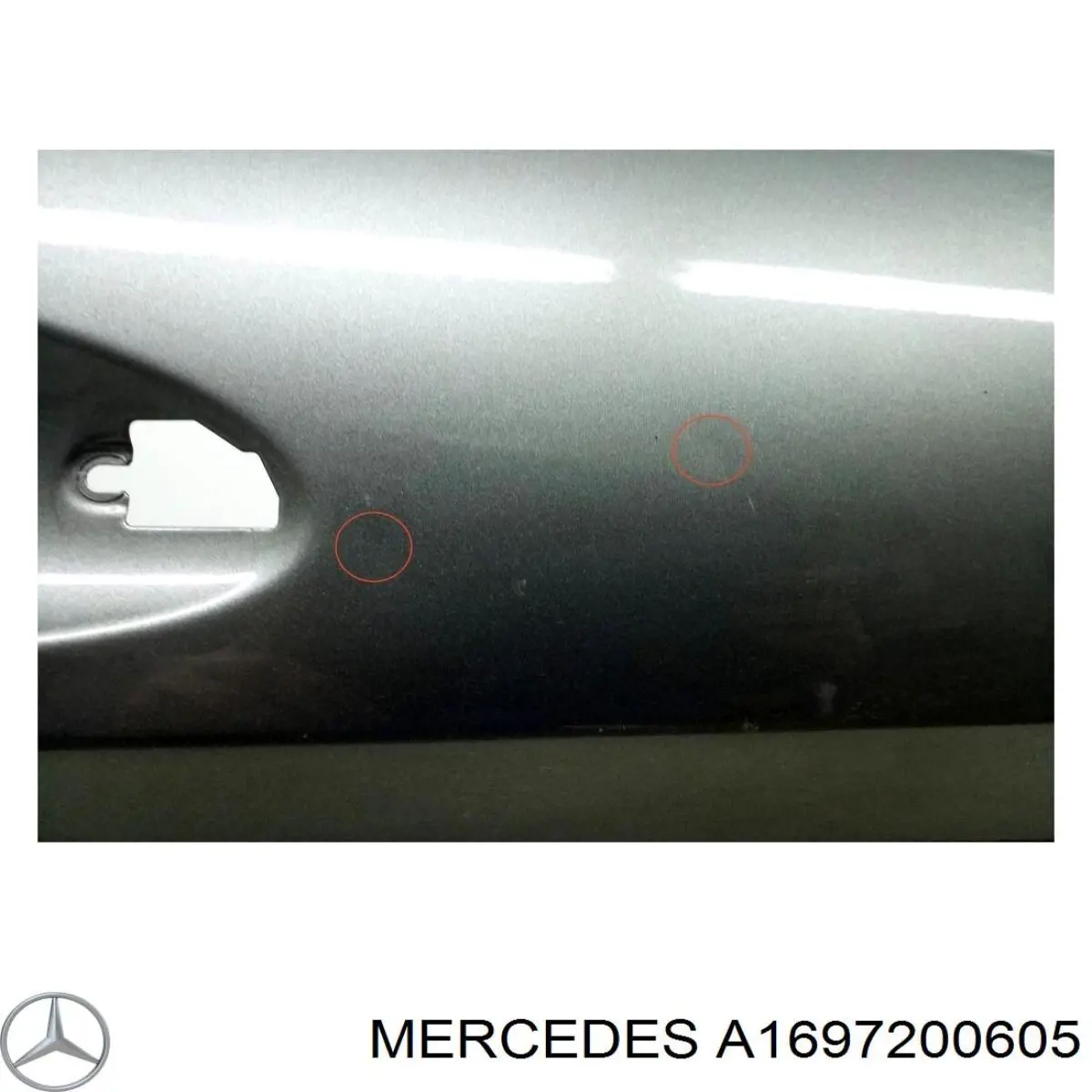 A1697200605 Mercedes Porta dianteira direita