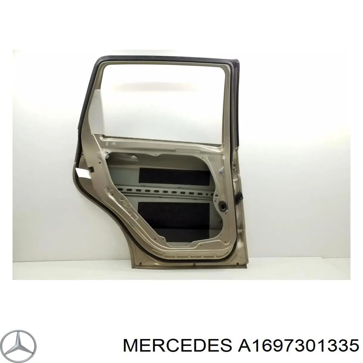A1697302935 Mercedes Fecho da porta traseira esquerda