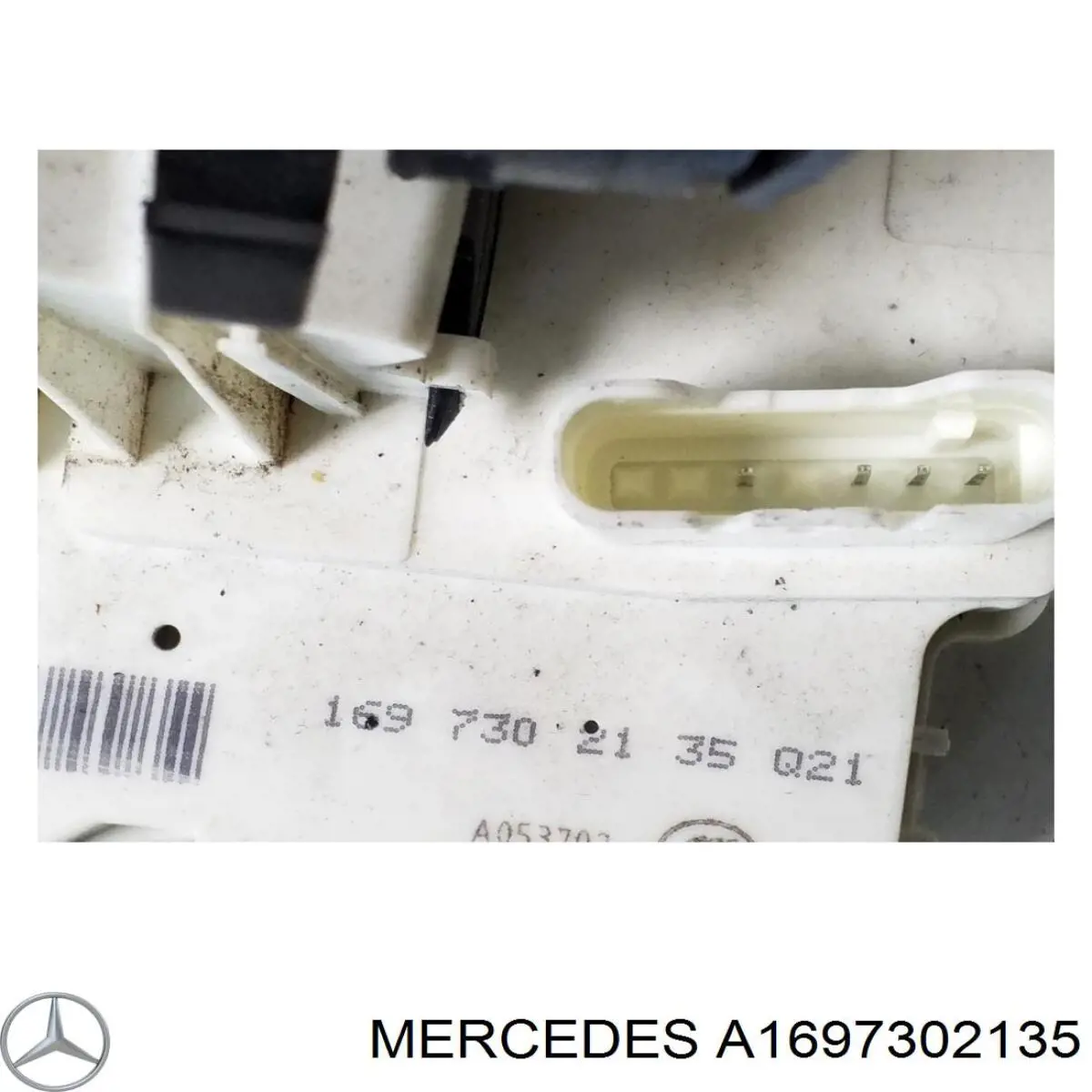 Fecho da porta traseira esquerda Mercedes A1697302135