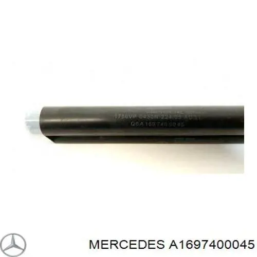 A1697400045 Mercedes Amortecedor de tampa de porta-malas (de 3ª/5ª porta traseira)