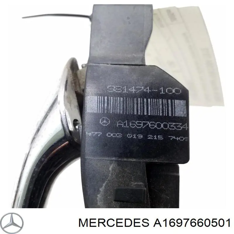 Compre A1697660501 Mercedes Maçaneta dianteira esquerda externa da porta