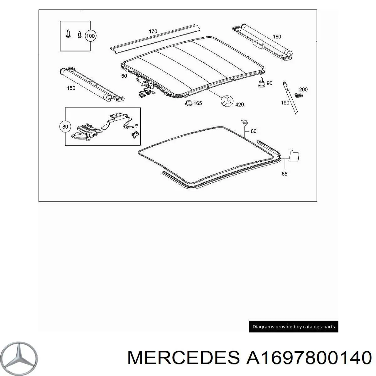 A1697800140 Mercedes 