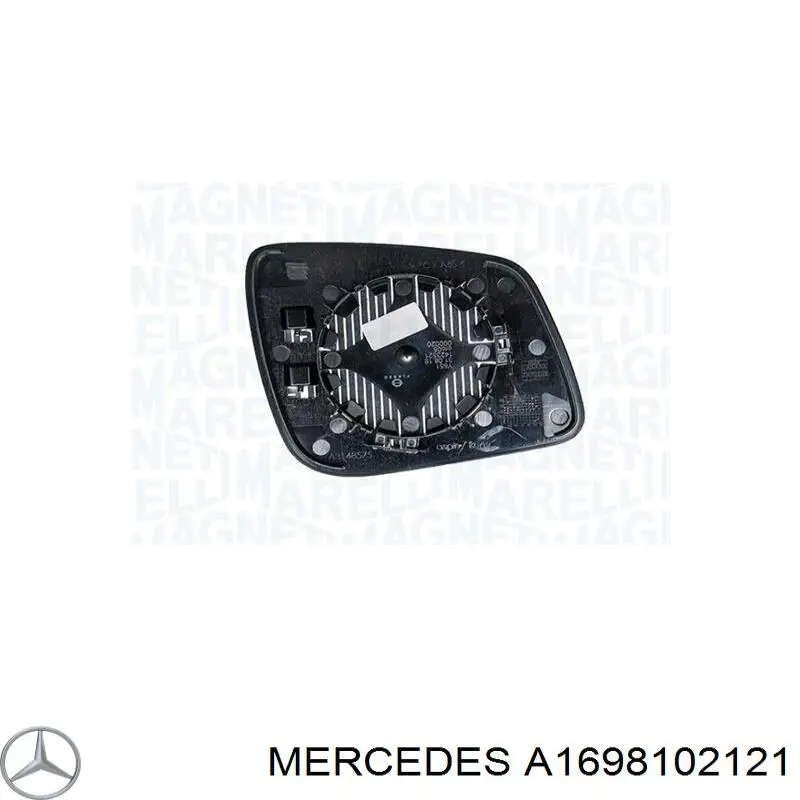 Compre A1698102121 Mercedes Elemento espelhado do espelho de retrovisão esquerdo