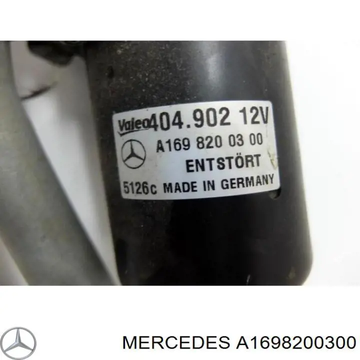 Compre 1698201140 Mercedes Trapézio de limpador pára-brisas