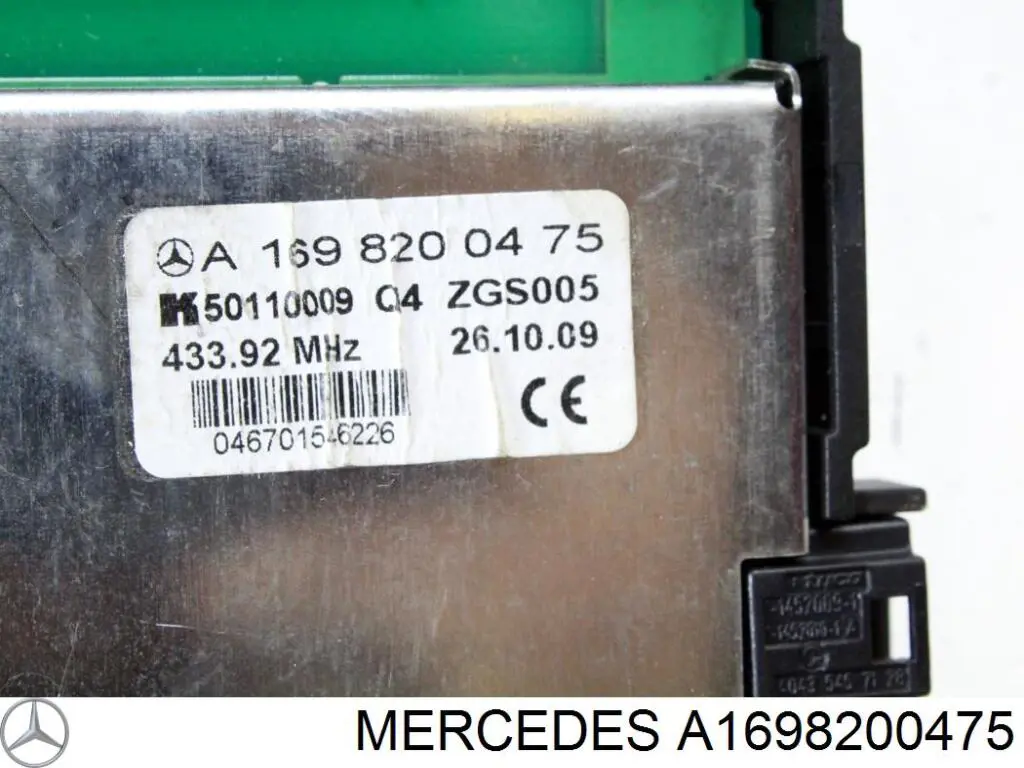 A1698200475 Mercedes Antena