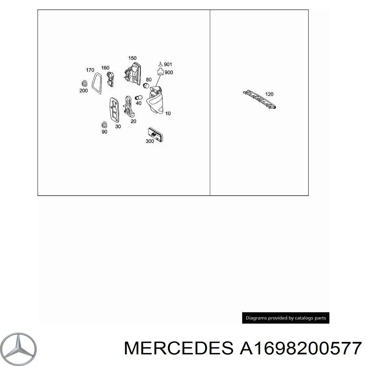 A1698200577 Mercedes 