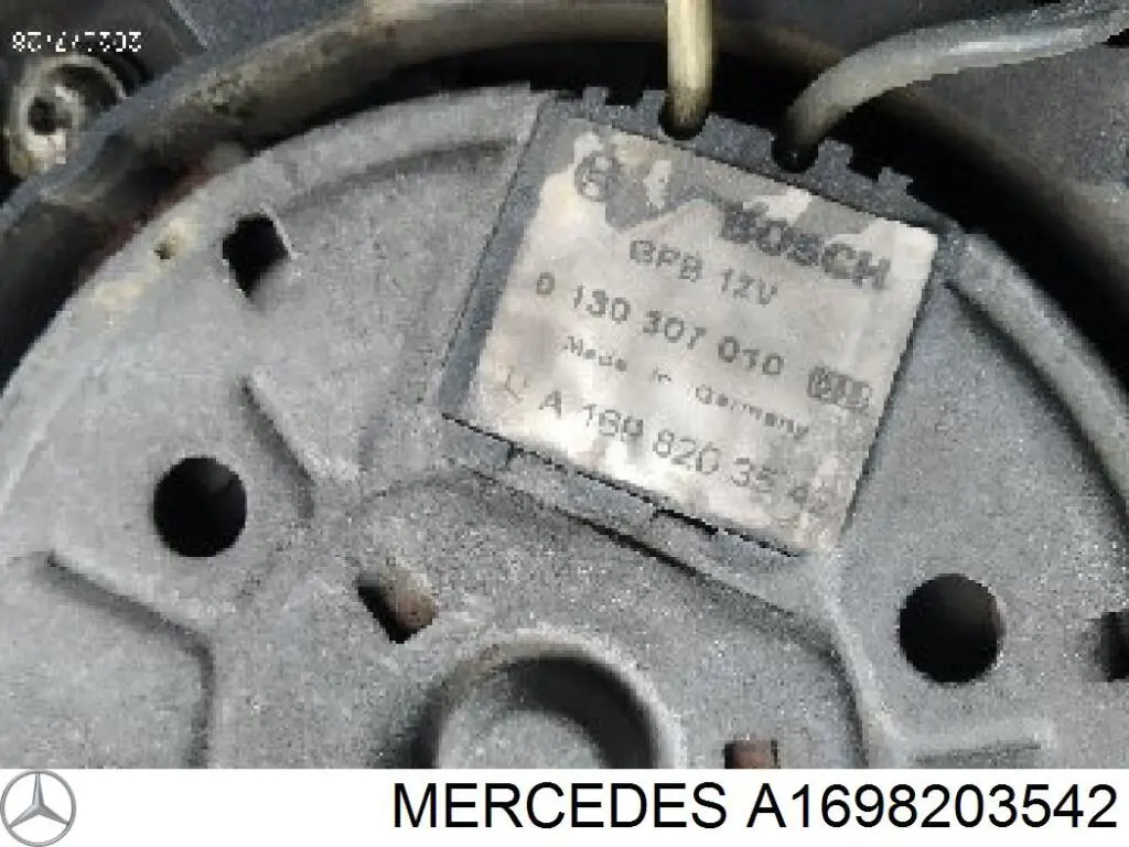 Ventilador elétrico de esfriamento montado (motor + roda de aletas) Mercedes A1698203542 preço, a partir de 172,08 USD