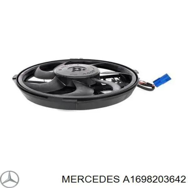 A1698203642 Mercedes Motor de ventilador do sistema de esfriamento
