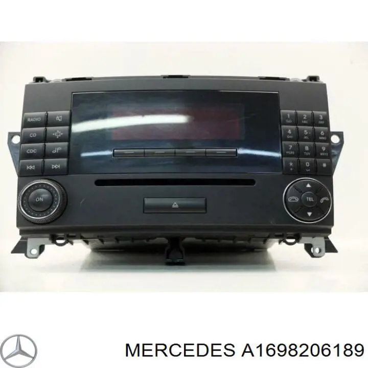 Aparelhagem de som (rádio AM/FM) Mercedes A1698206189 preço, a partir de 86,98 USD