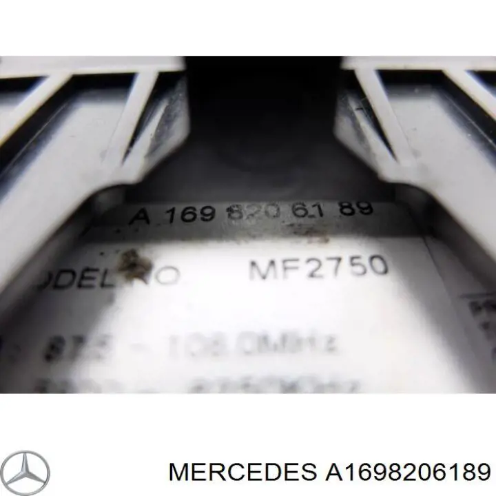 Compre A1698206189 Mercedes Aparelhagem de som (rádio AM/FM)