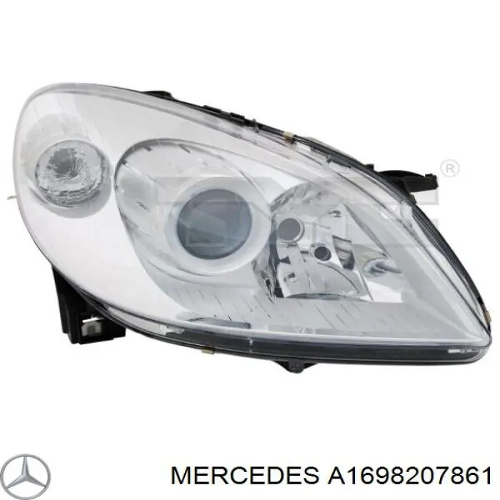 Compre A1698207861 Mercedes Luz direita