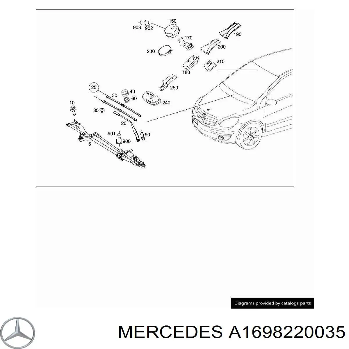 A1698220035 Mercedes 