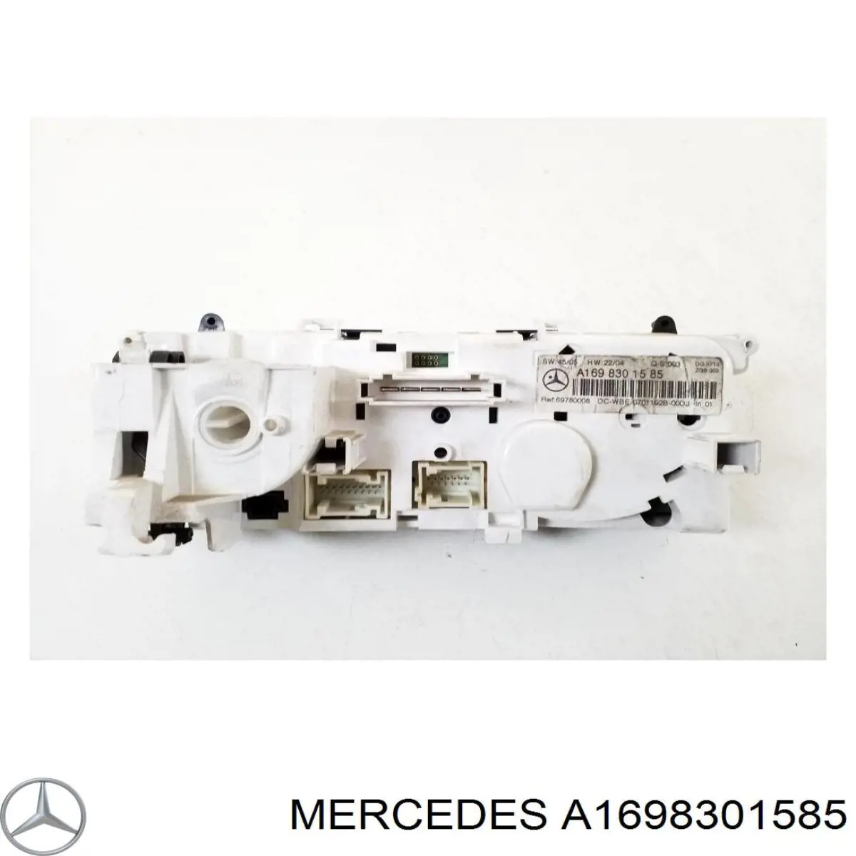 Unidade de controlo dos modos de aquecimento/condicionamento Mercedes A1698301985 preço, a partir de 69,81 USD