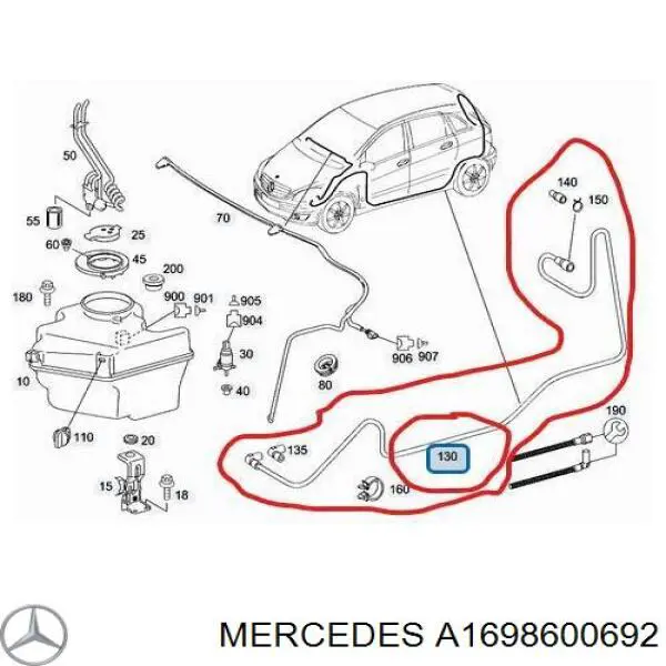  Mercedes A1698600692 preço, a partir de 37,17 USD