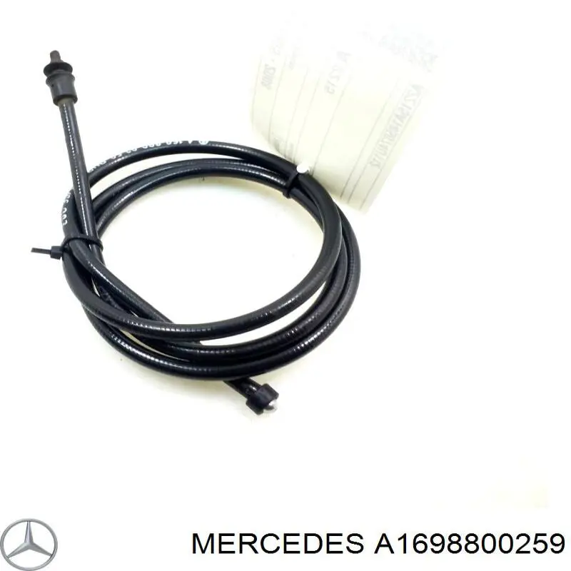 A1698800259 Mercedes Cabo de abertura da capota