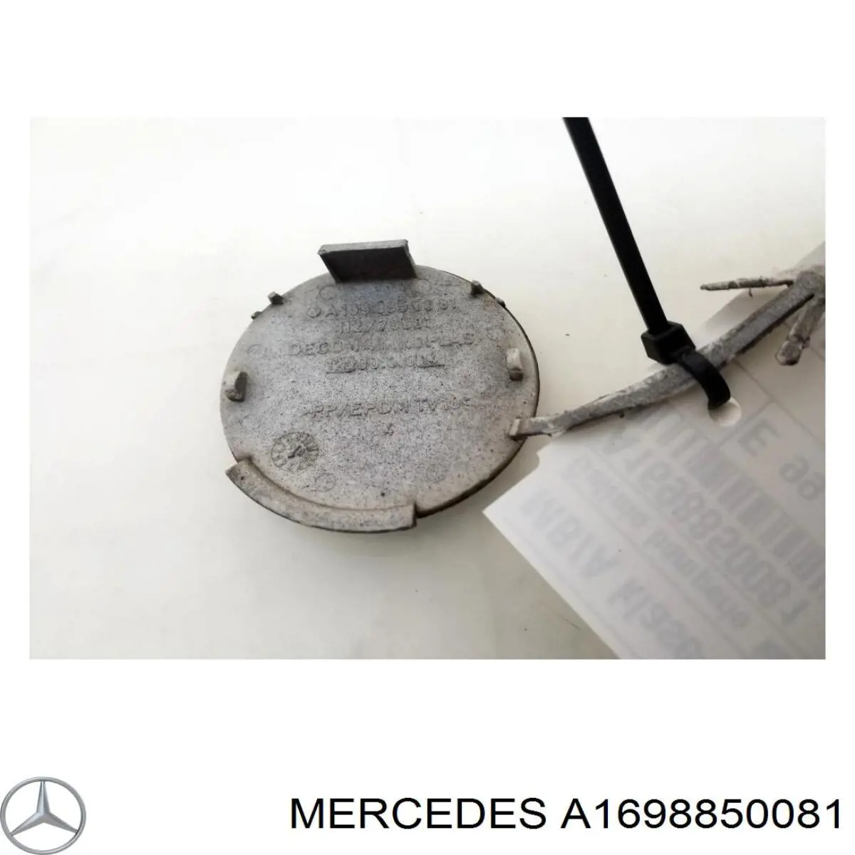 Compre A16988500819999 Mercedes Tampão dianteira do pára-choque do gancho de reboque