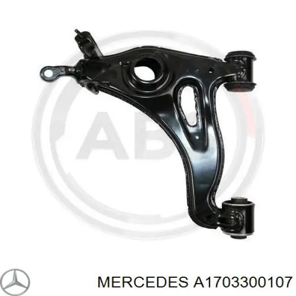 Braço oscilante inferior esquerdo de suspensão dianteira Mercedes A1703300107 preço, a partir de 92,10 USD