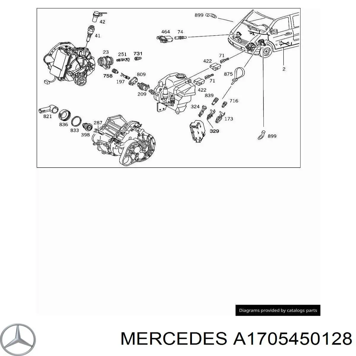 Compre A1705450128 Mercedes 