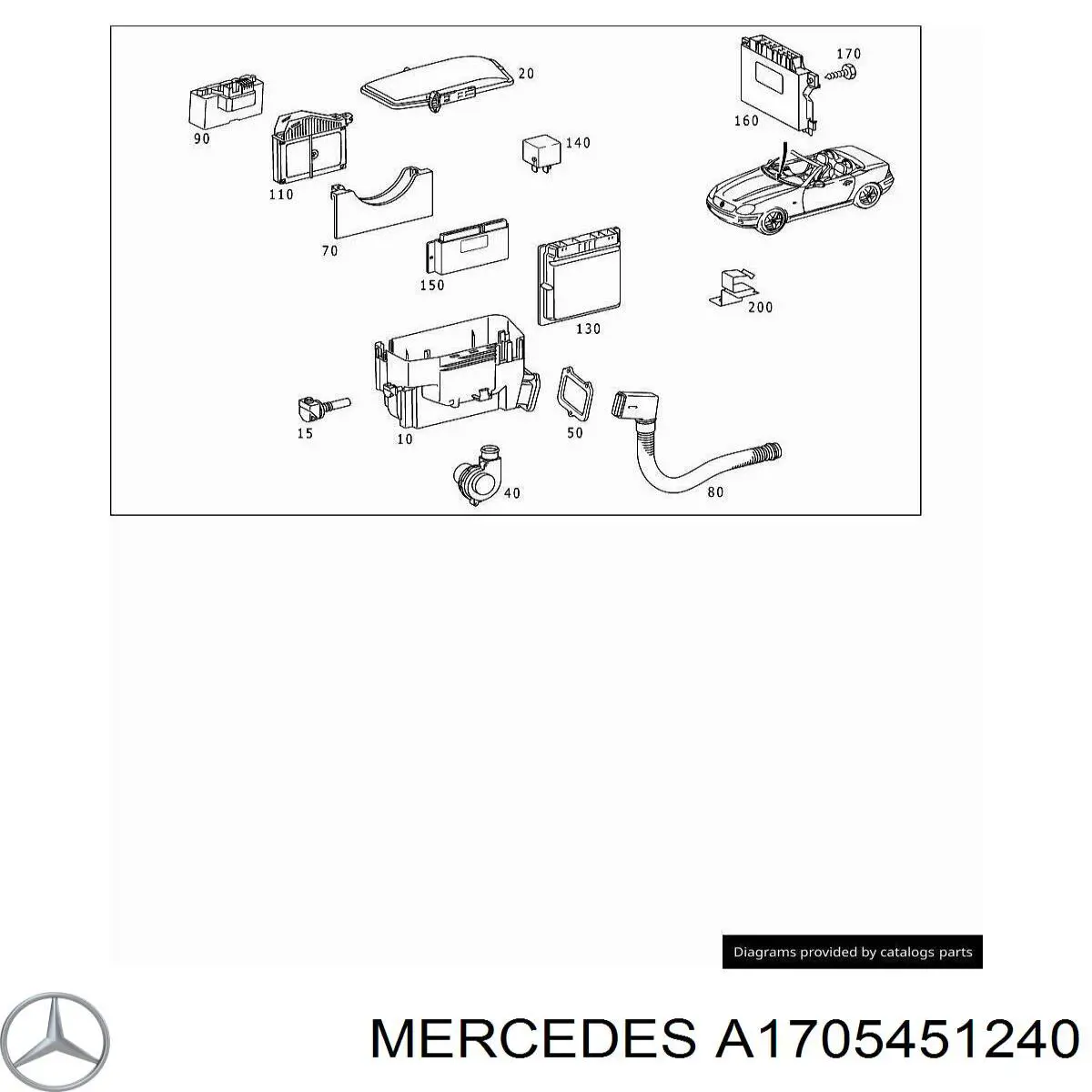 A1705451240 Mercedes 