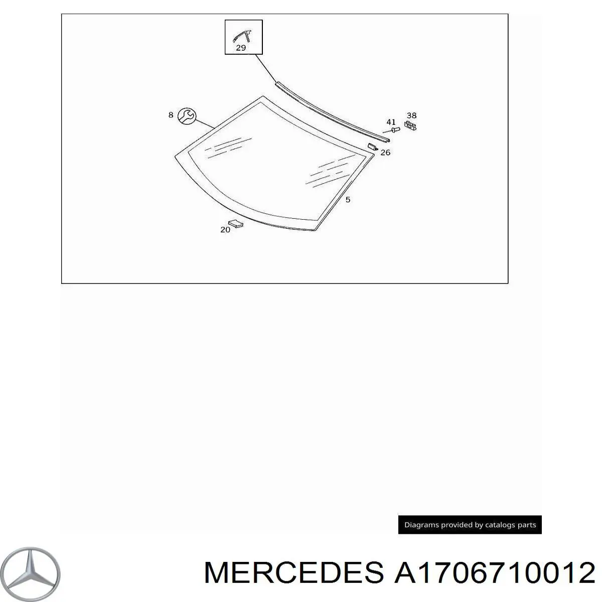 A1706710012 Mercedes 