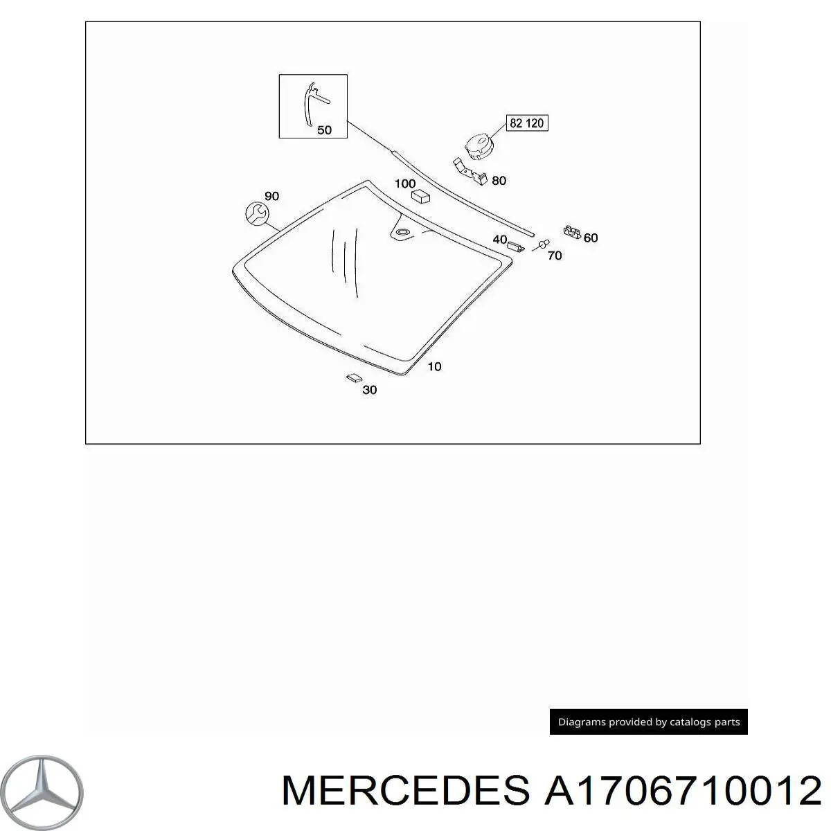  Mercedes A1706710012 preço, a partir de 5,04 USD