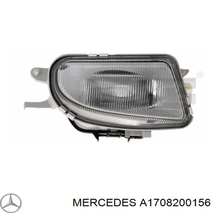 Luzes de nevoeiro esquerdas Mercedes A1708200156 preço, a partir de 49,45 USD