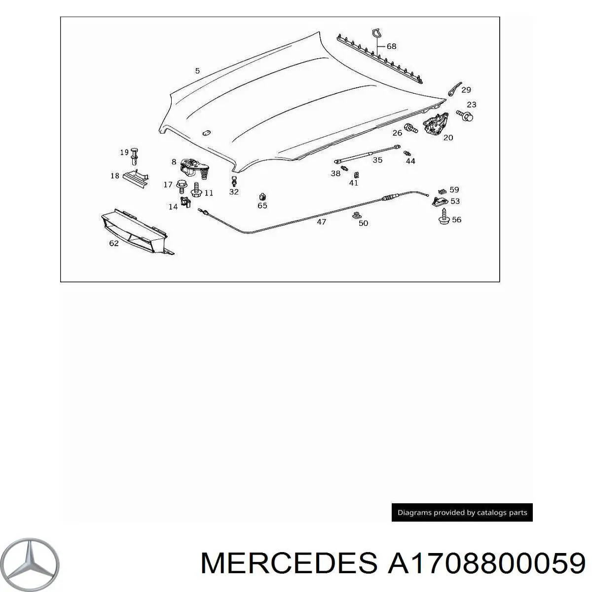 A1708800059 Mercedes 