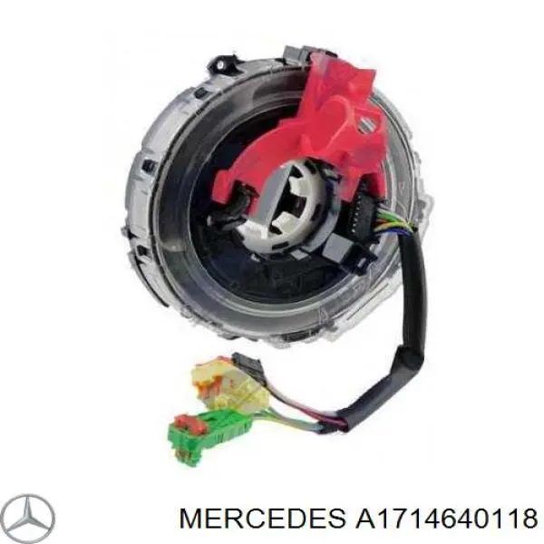 Anel AIRBAG de contato, cabo plano do volante Mercedes A1714640118 preço, a partir de 39,53 USD