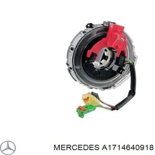 Compre A1714640918 Mercedes Anel AIRBAG de contato, cabo plano do volante