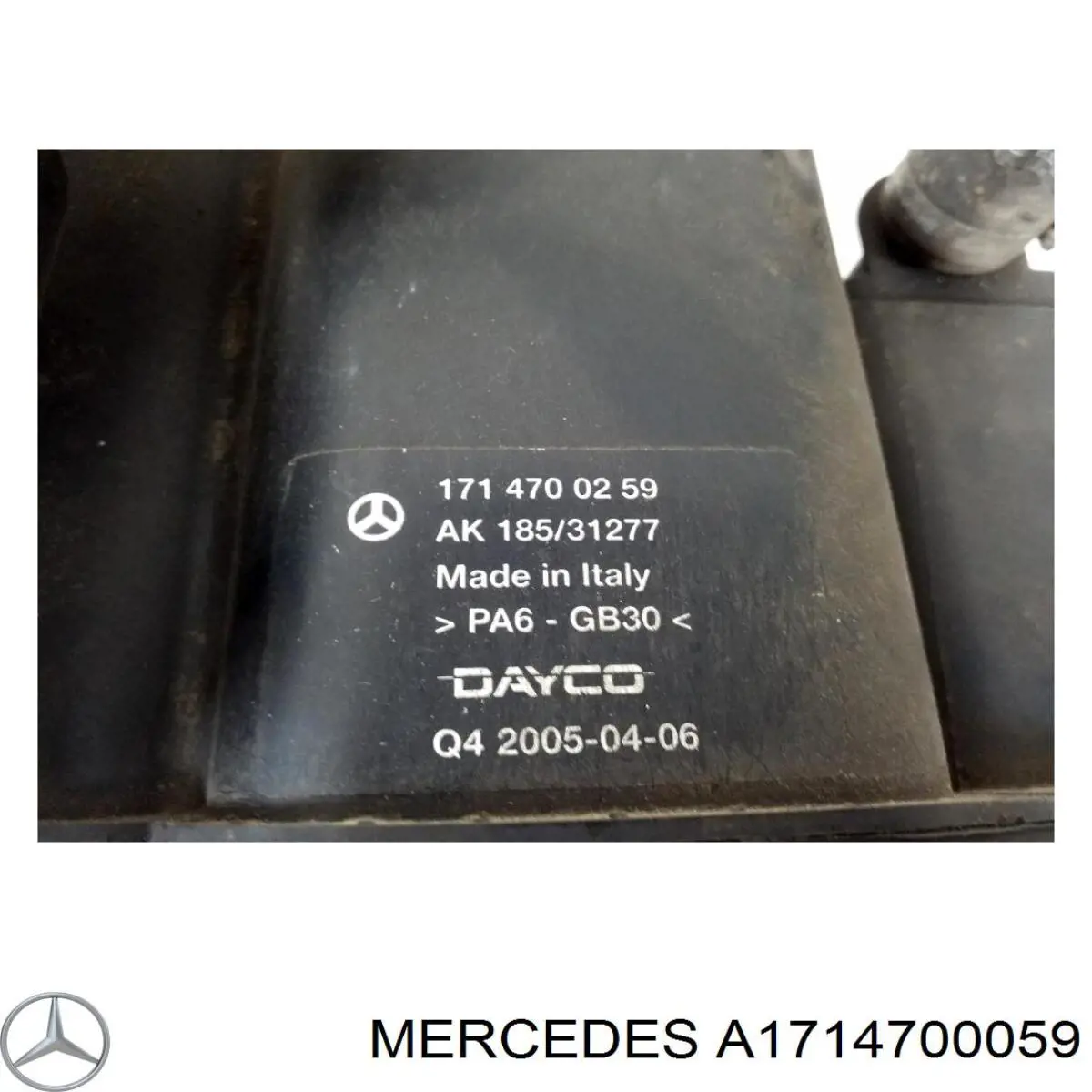 Compre A1714700059 Mercedes Filtro de tanque dos vapores de combustível