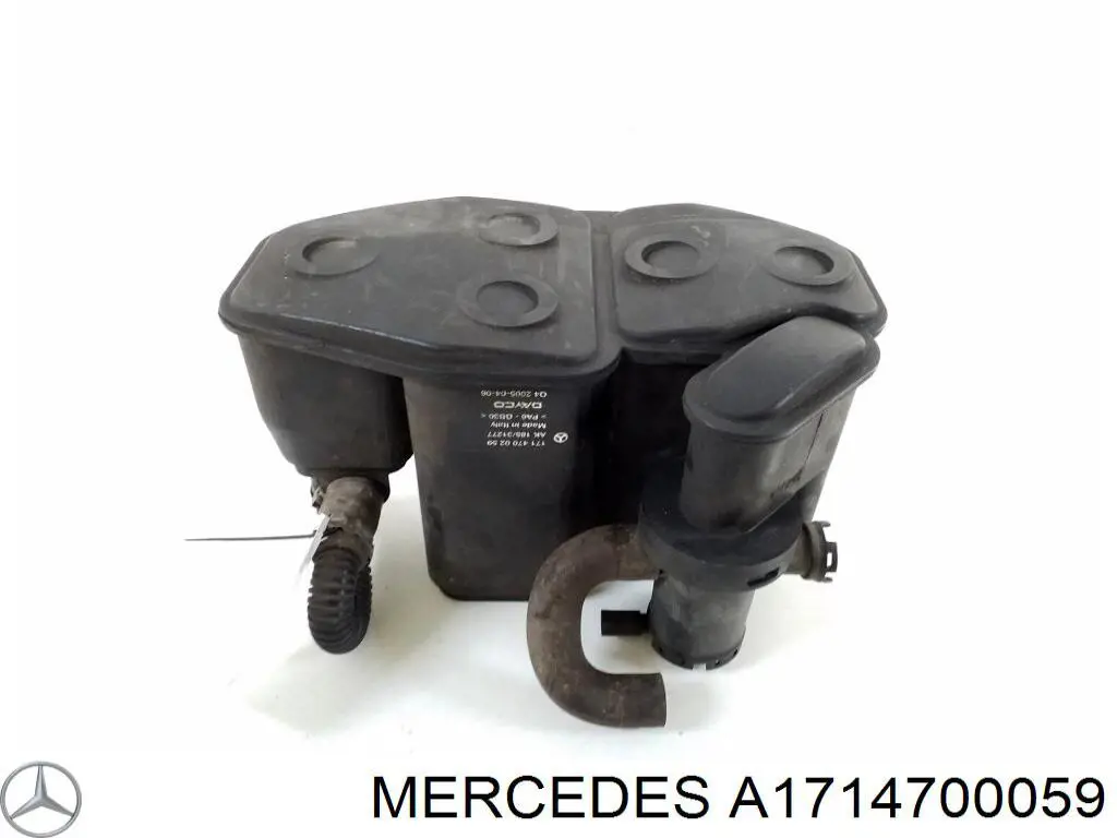 Filtro de tanque dos vapores de combustível Mercedes A1714700059 preço, a partir de 849,04 USD