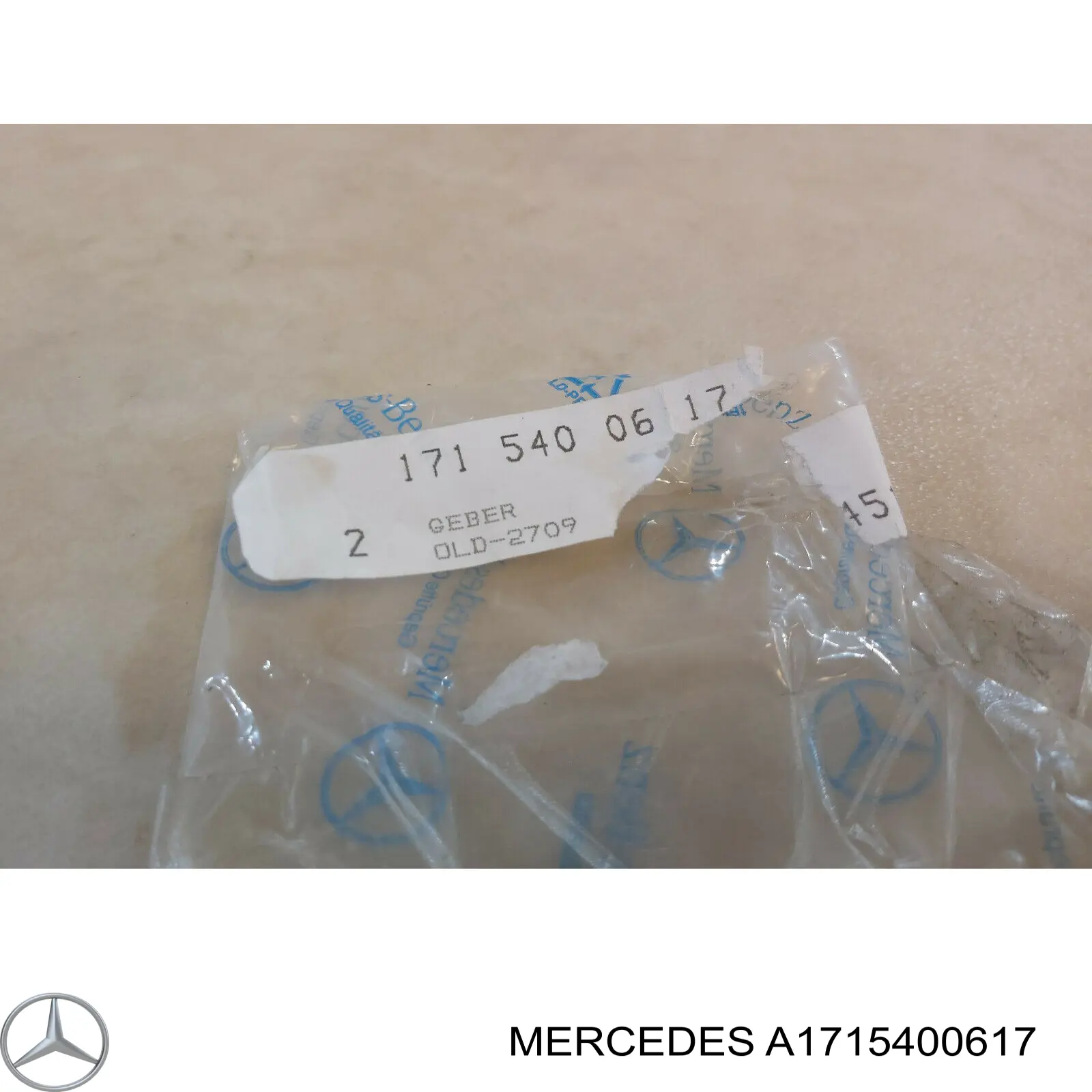 Compre A1715400617 Mercedes Sensor dianteiro de desgaste das sapatas do freio