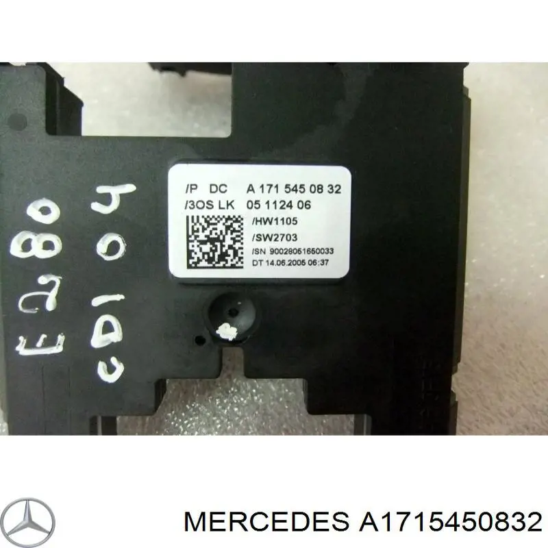 Sensor do ângulo de viragem do volante de direção Mercedes A1715450832 preço, a partir de 187,43 USD