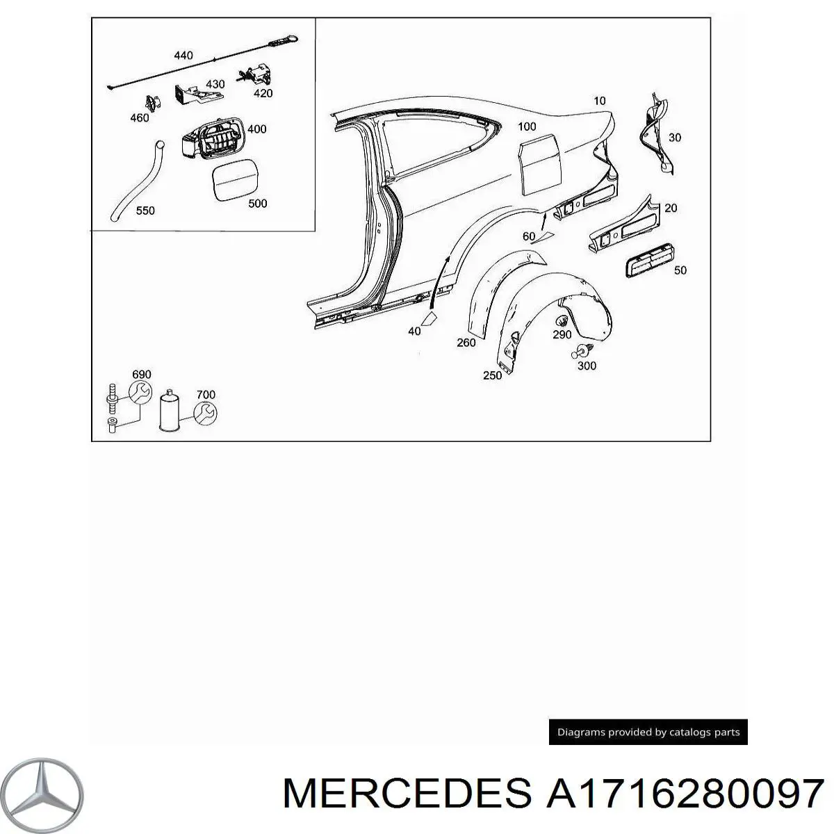  Mercedes A1716280097 preço, a partir de 5,11 USD