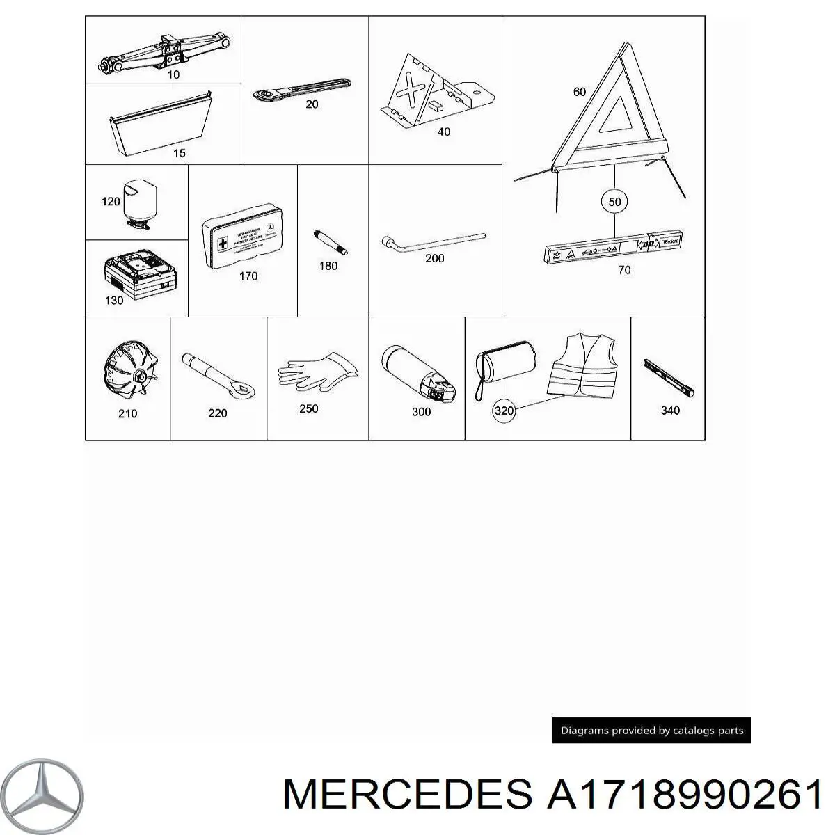 Compre A1718990261 Mercedes 