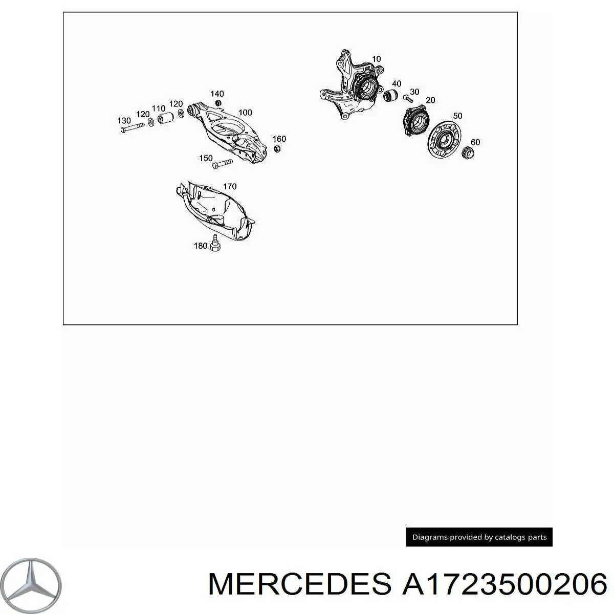 Braço oscilante superior direito de suspensão traseira Meyle 0160500168 preço, a partir de 41,89 USD