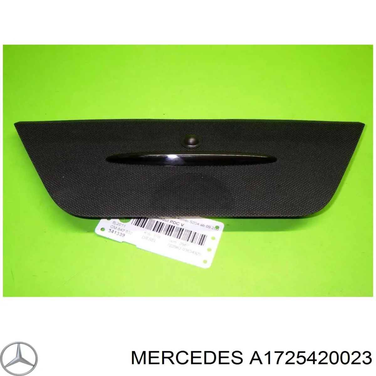 A1725420023 Mercedes Display do sensor de estacionamento