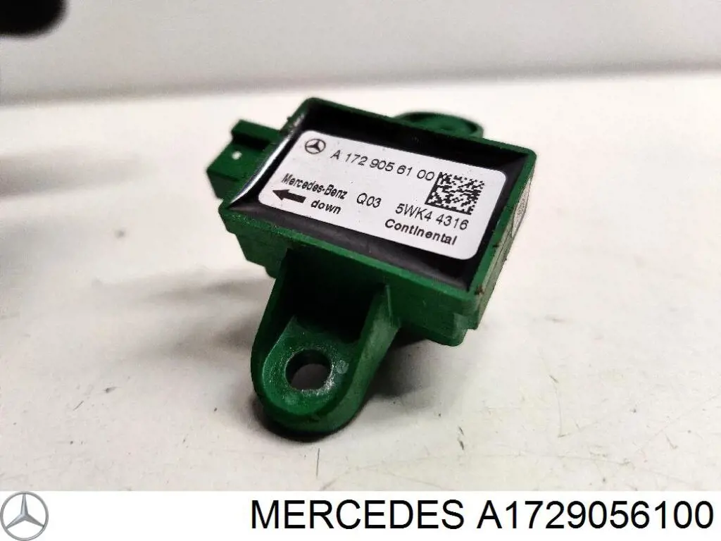 A1729056100 Mercedes Sensor AIRBAG dianteiro