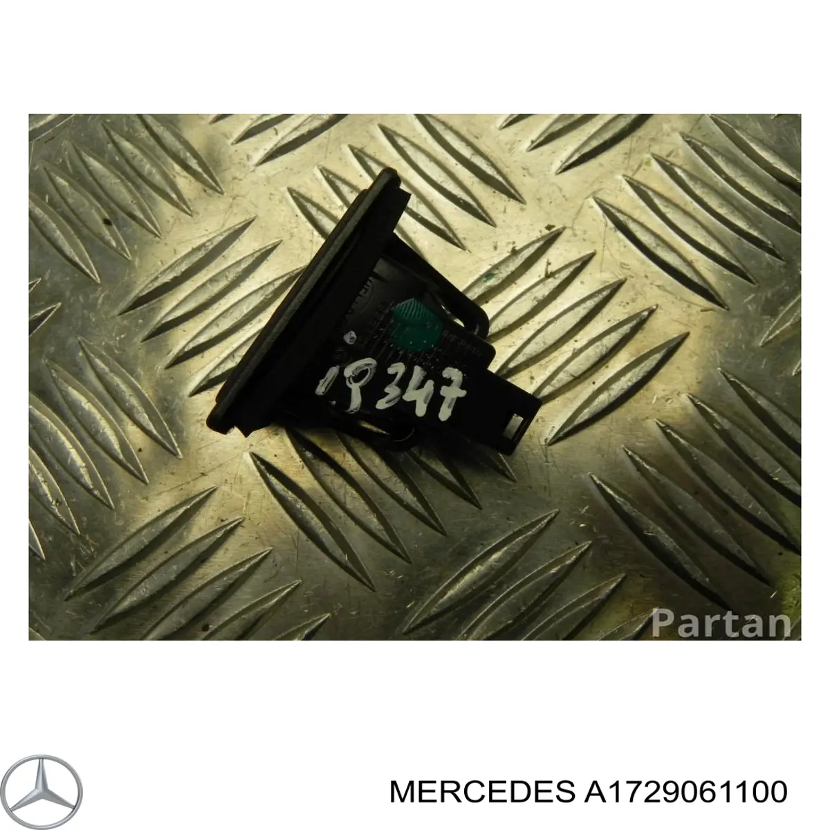Compre A1729061100 Mercedes Lanterna da luz de fundo de matrícula traseira