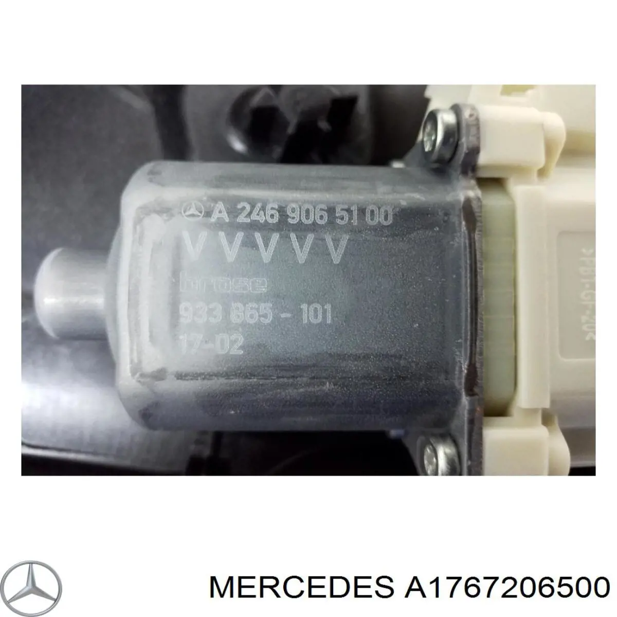 Mecanismo de acionamento de vidro da porta dianteira esquerda Mercedes A1767206500 preço, a partir de 118,60 USD